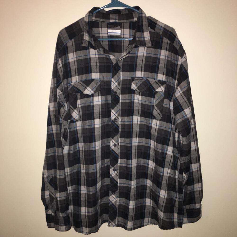 Men’s Columbia Button Up